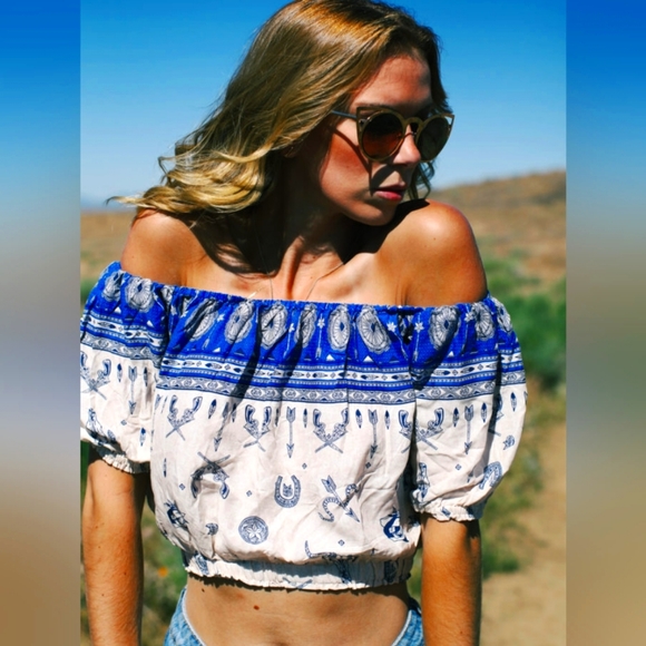 Coyote Crop Top - Picture 1 of 5